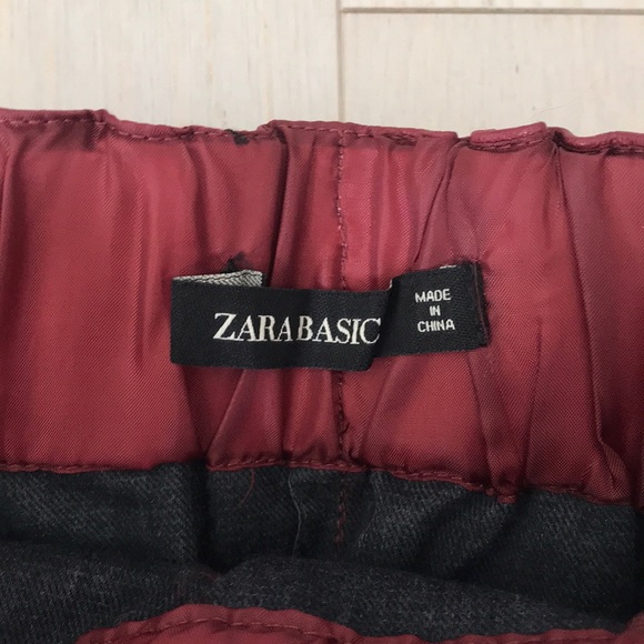Zara Faux Leather Skirt - Picture 2 of 3